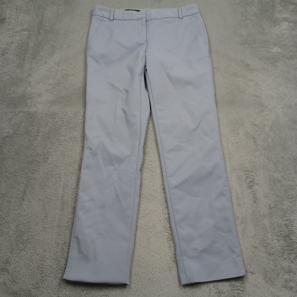 Judith & Charles Pants Womens 2 Gray Straight Preppy Pockets Modern